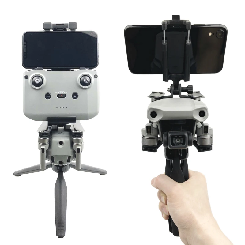 Drone Control Stick - Ручной держатель для селфи-палки, штатив, зажим