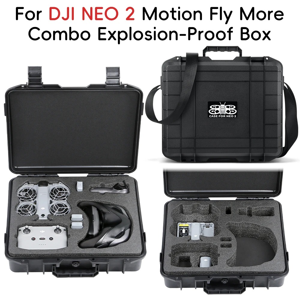 Взрывозащищенный кейс для DJI  – обзор и цена Drone Hard Shell Case