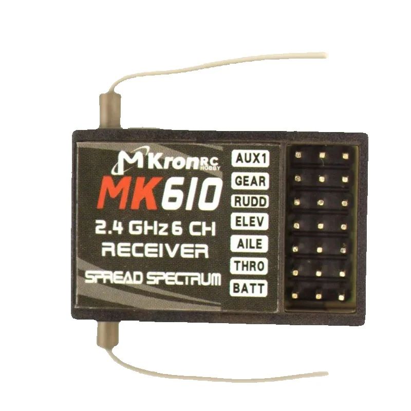 DSM2 MK610 AR6100 2.4G 6CH RC- – обзор и цена Drone Battery Adapter