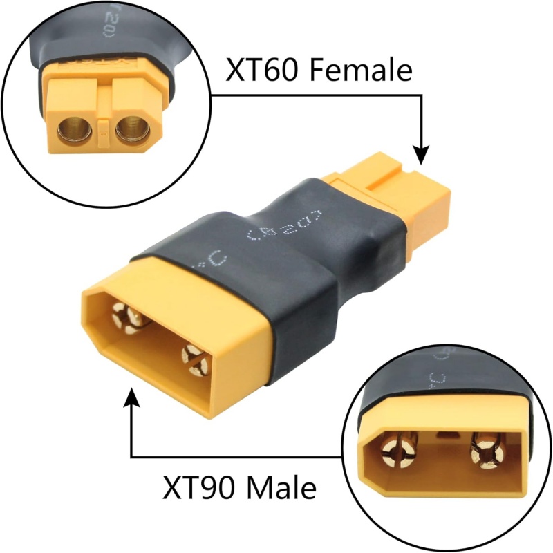 2 шт. адаптер XT90 на XT60, по – обзор и цена Drone Battery Adapter