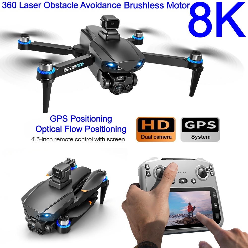 НОВЫЙ дрон 8K с HD-камерой, ла – обзор и цена Drone Controller Screen